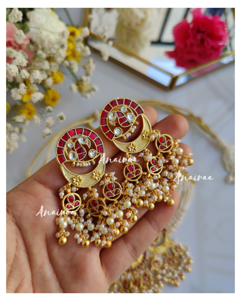 Paachi kundan choker set