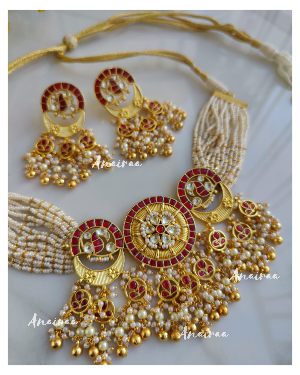 Paachi kundan choker set