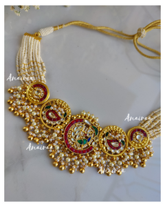 Paachi kundan choker set