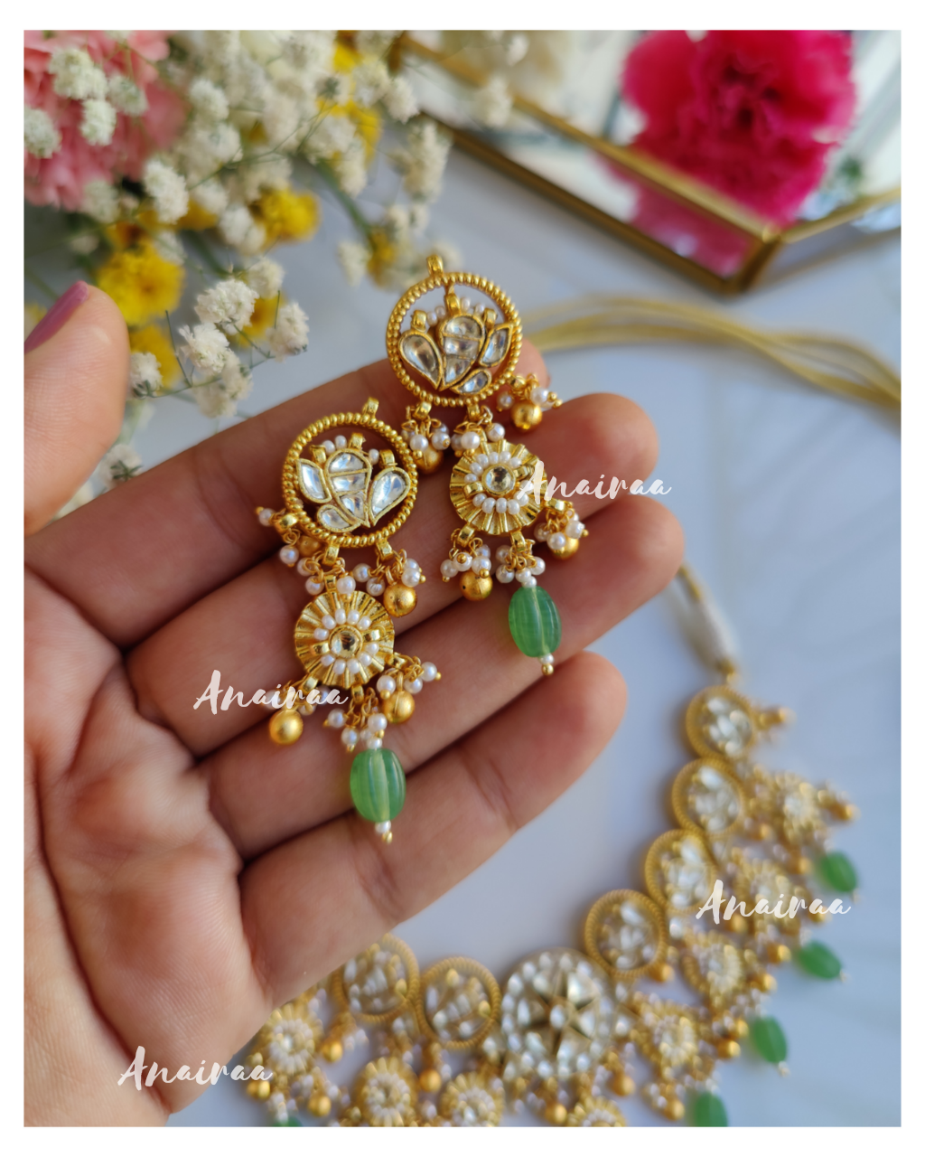 Paachi kundan choker set