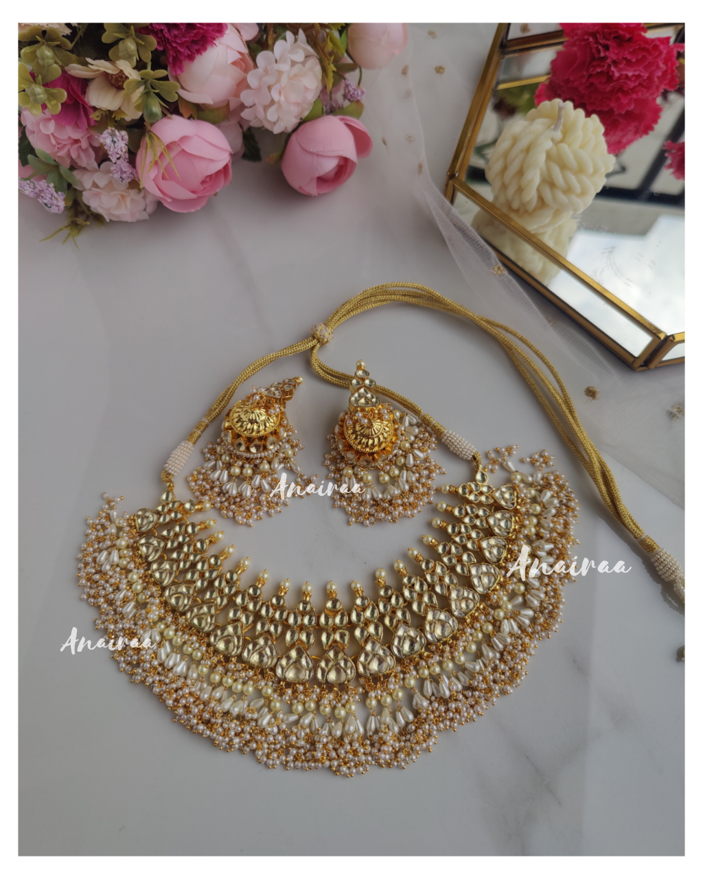 Paachi kundan bridal set | Dispatch time 4-5 weeks