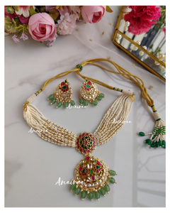 Paachi kundan choker set