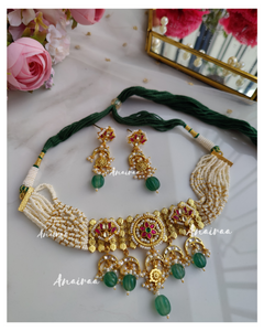 Paachi kundan choker set