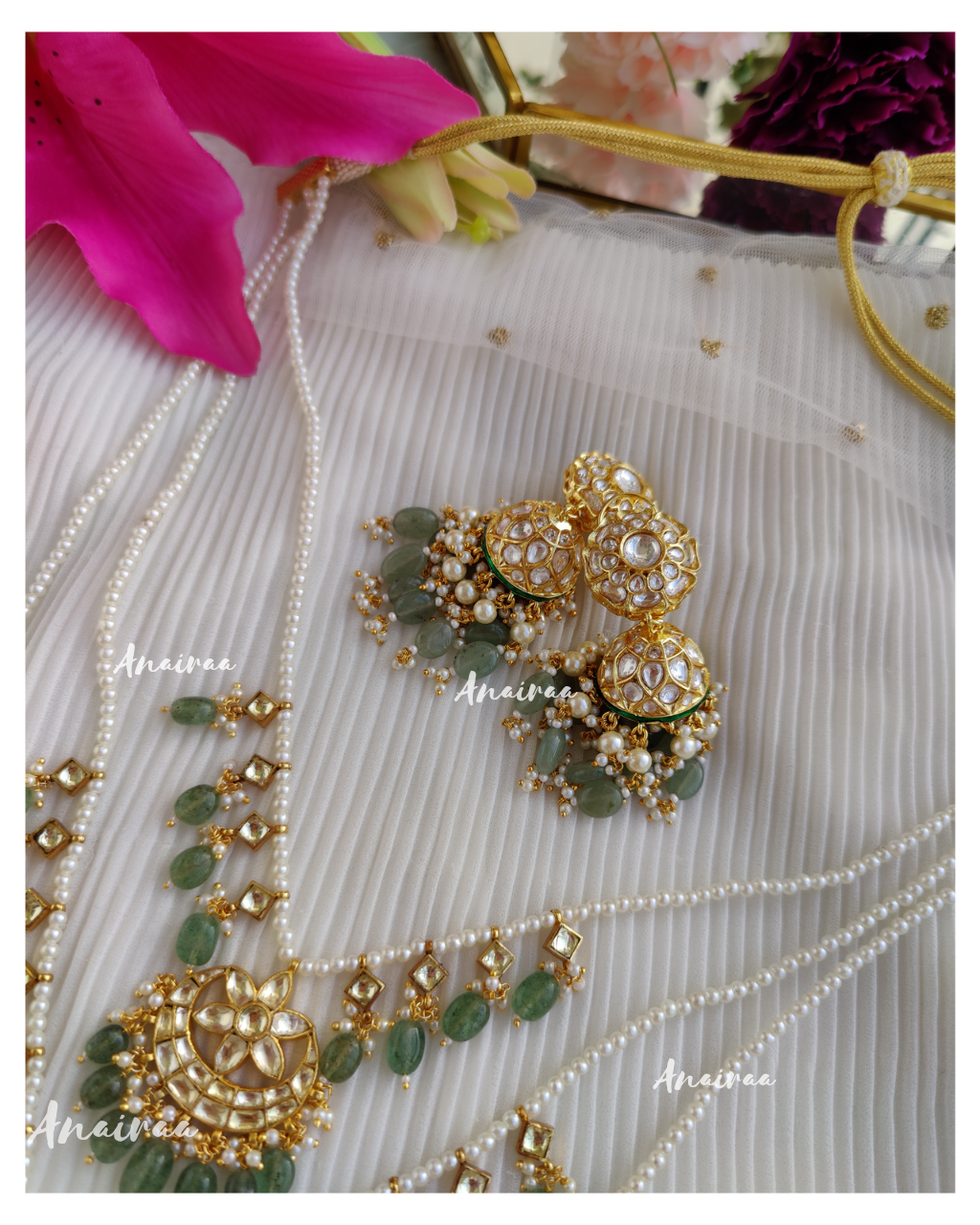 Kundan rani hot sale haar set