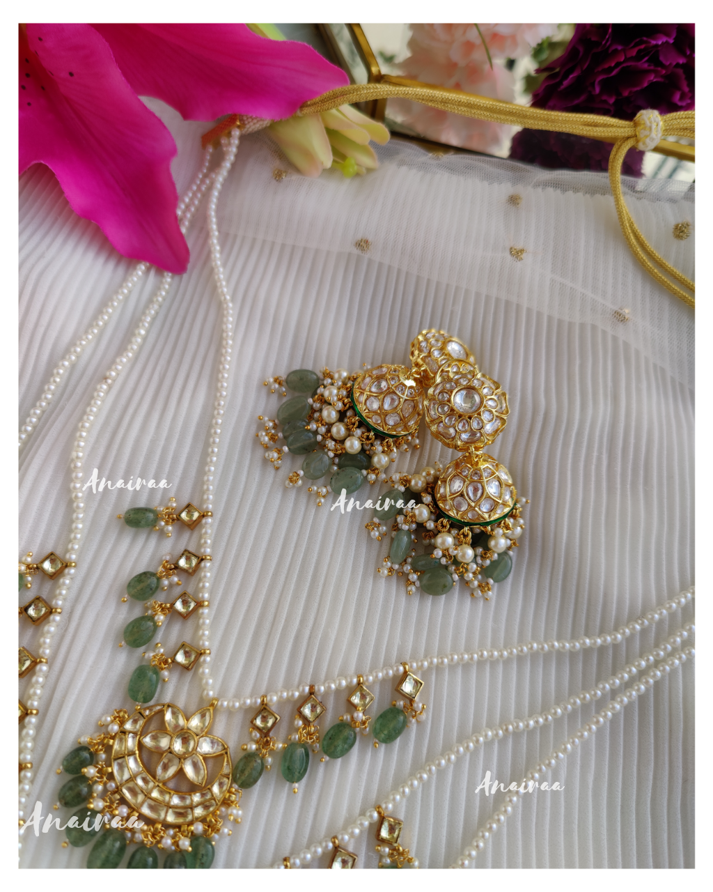 Kundan rani 2025 haar set
