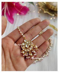 Juhi Paachi kundan bridal set