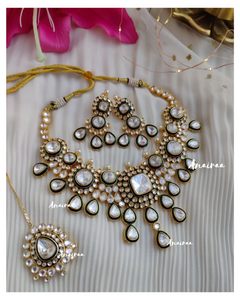 Polki necklace set