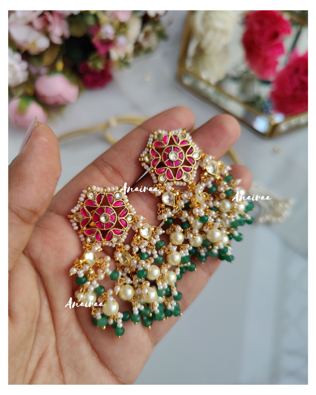 Paachi kundan set