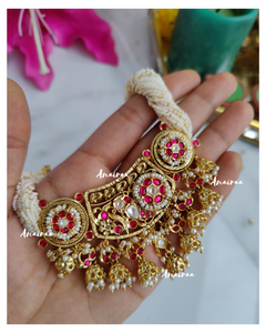 Ruby traditional choker set