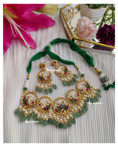 Paachi kundan choker set