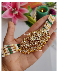 Paachi kundan choker