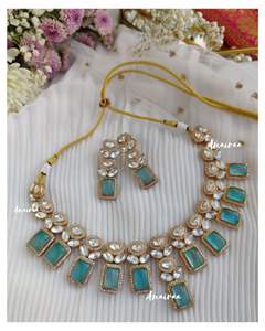 Polki necklace set