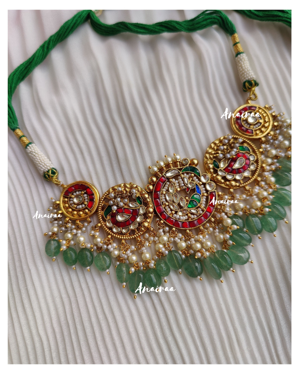 Paachi kundan choker set