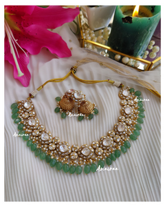 Polki necklace set