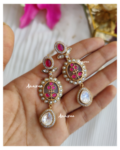 Ruhani polki choker set