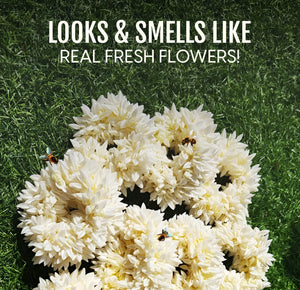 Jasmine Scented Scrunchie(pack of 10)