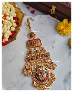 Paachi kundan saree key chain