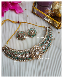 Polki Victorian choker set