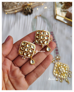 Paachi kundan long necklace