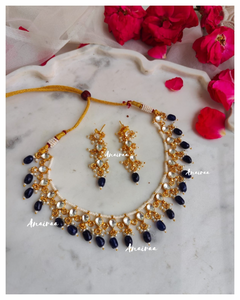 Paachi kundan necklace set