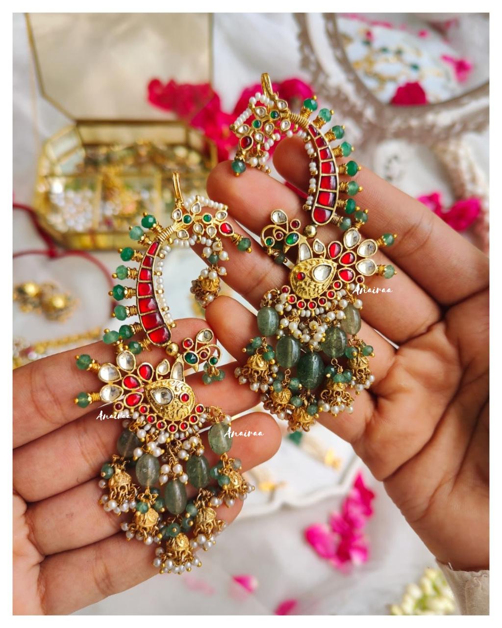 Paachi kundan mangtikka set