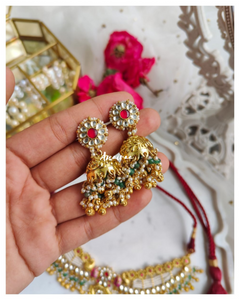 Paachi kundan necklace set