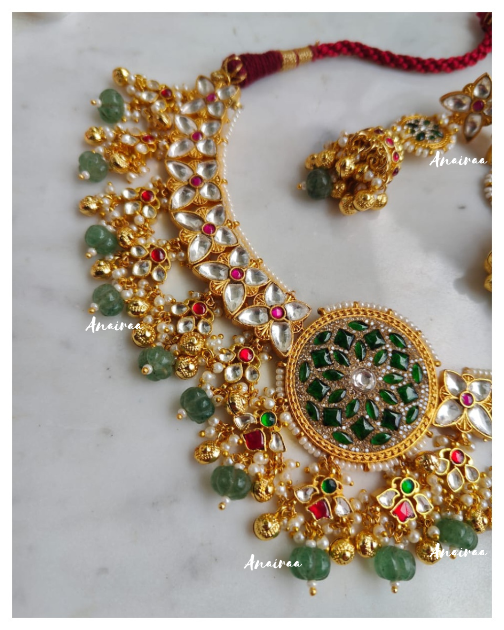 Paachi kundan choker set