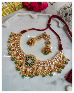 Paachi kundan choker set