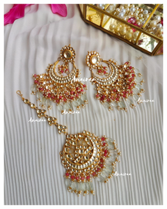 Paachi kundan mangtikka set