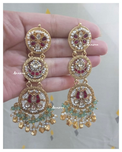 Paachi Kundan earrings