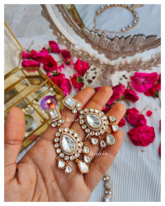 Polki necklace set