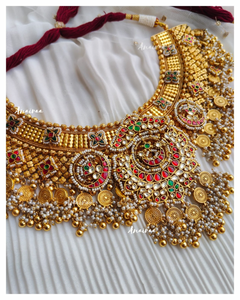 Paachi Kundan bridal set