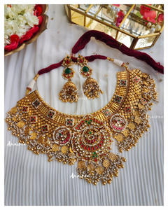 Paachi Kundan bridal set