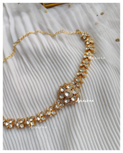 Polki moissanite choker set