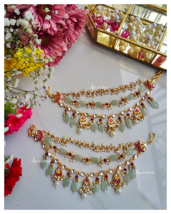 Paachi Kundan Earchains