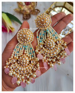 Polki passa style earrings