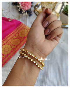 Panchi Kundan bangles