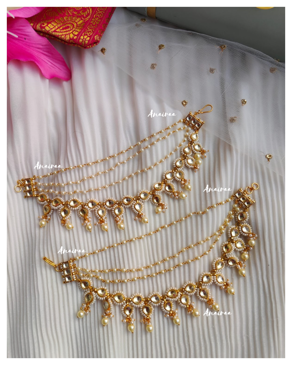 Paachi Kundan earchains