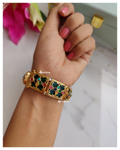 Kadi Kundan Navratan bangle(single pc)