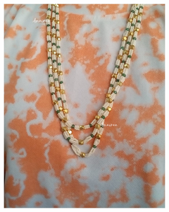 Pearl long necklace