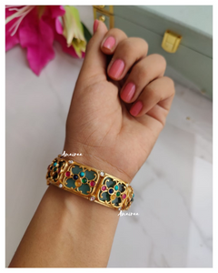 Kadi Kundan Navratan bangle(single pc)