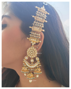 Kiza pacchi kundan earrings