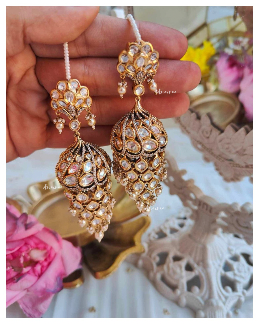 Meera jhumkas