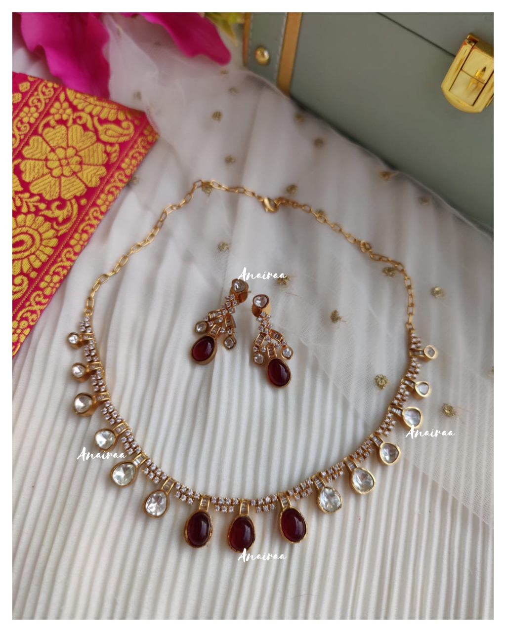 Polki Necklace set