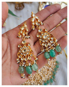 Paachi kundan necklace set