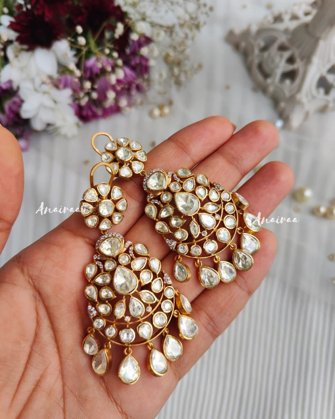 Moissanite earrings