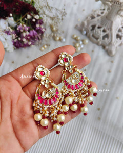 Paachi kundan chandbali