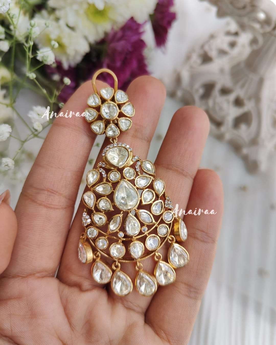 Moissanite earrings