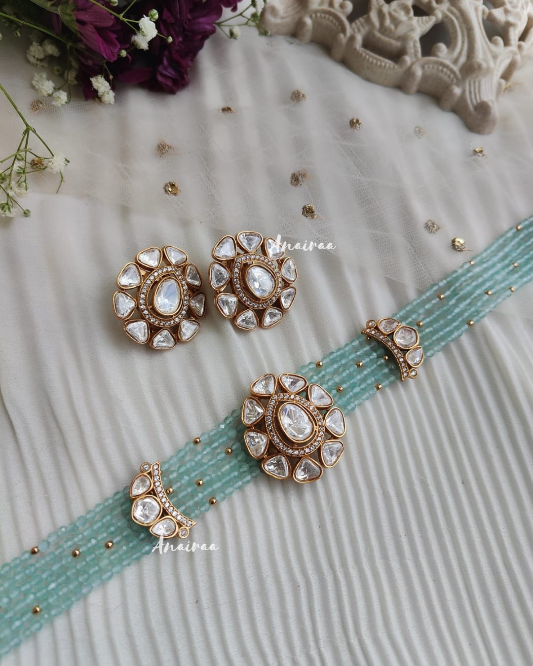 Polki choker set