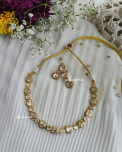 Real Moissanite necklace set